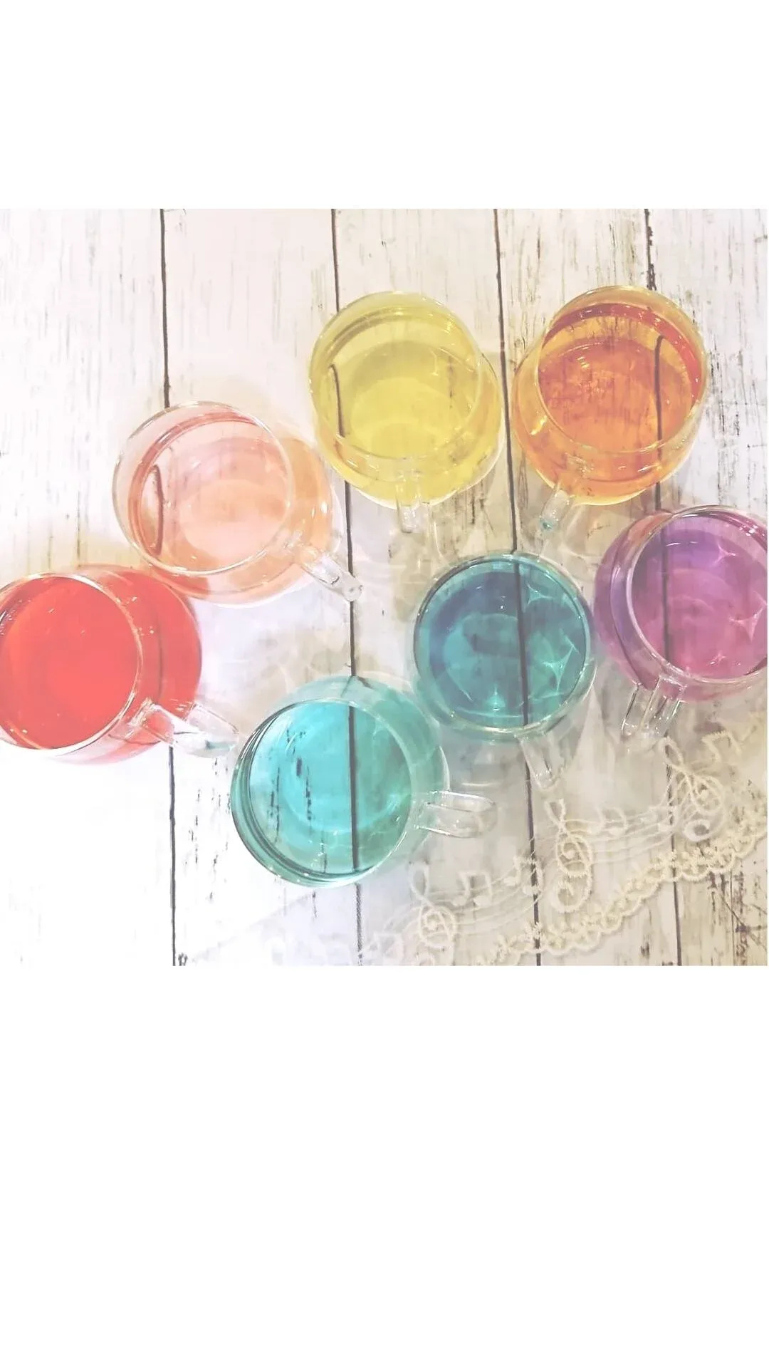 PALETTE 色は着けない。 ハーブの花と葉から生まれる。