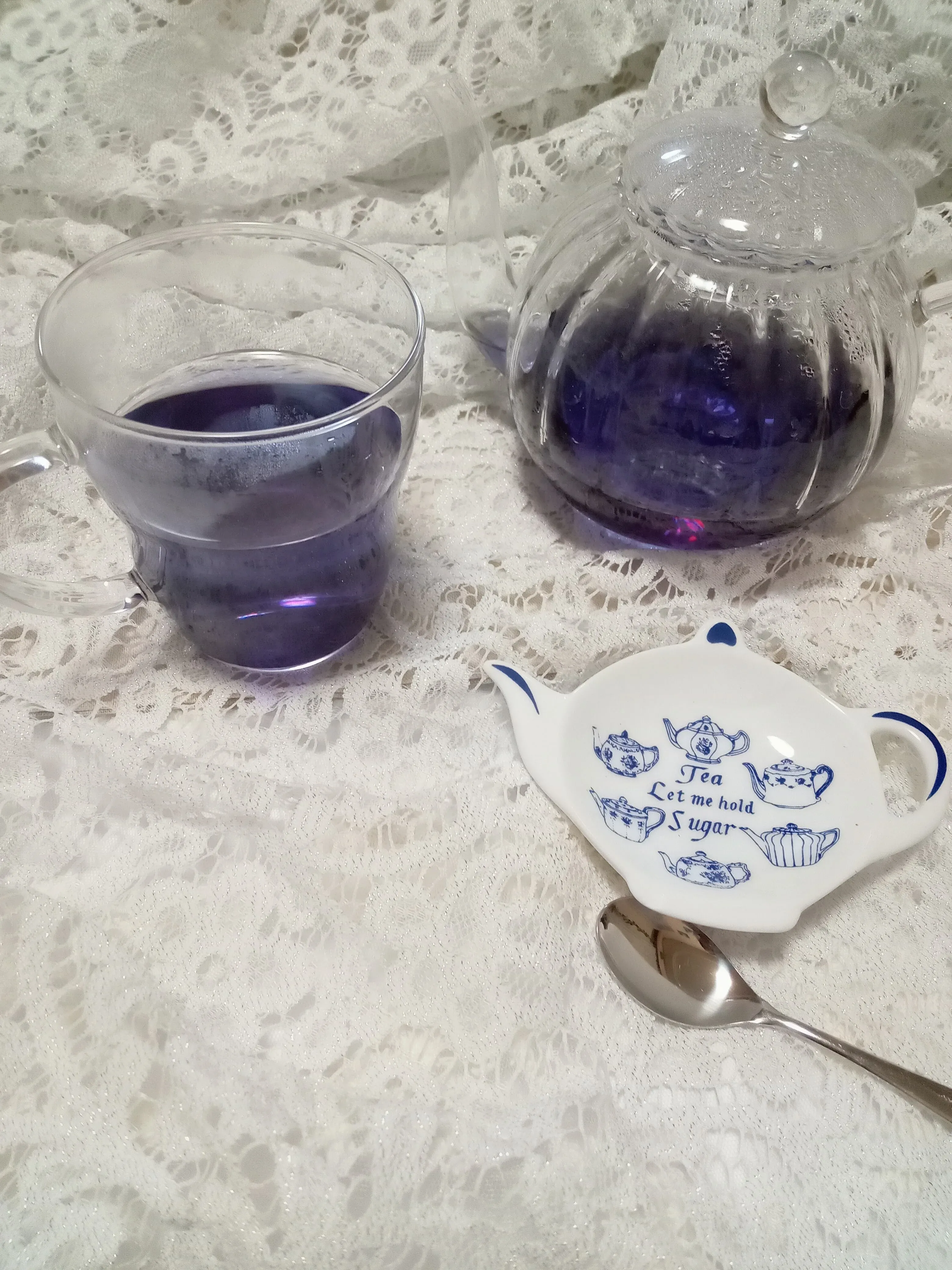 PALETTE 紫色ハーブティー